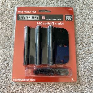 NWT - Everbilt Hinge Project Pack
